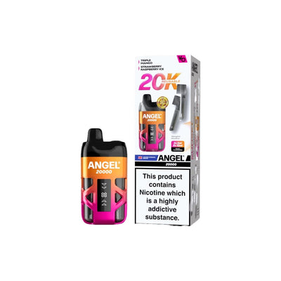 Vapes Bars Vaping Products 20mg Angel 20K by Vapes Bars Holiday Edition Prefilled Pod Vape Kit