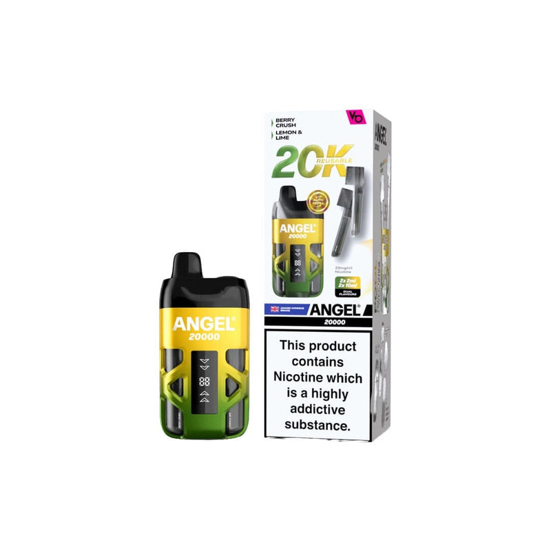 Vapes Bars Vaping Products 20mg Angel 20K by Vapes Bars Holiday Edition Prefilled Pod Vape Kit