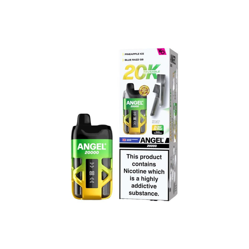 Vapes Bars Vaping Products 20mg Angel 20K by Vapes Bars Holiday Edition Prefilled Pod Vape Kit