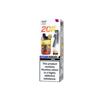 Vapes Bars Vaping Products 20mg Angel 20K by Vapes Bars Holiday Edition Prefilled Pod Vape Kit