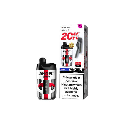 Vapes Bars Vaping Products 20mg Angel 20K by Vapes Bars Holiday Edition Prefilled Pod Vape Kit