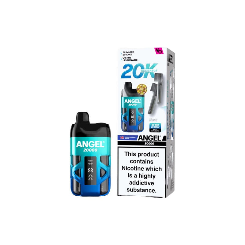 Vapes Bars Vaping Products 20mg Angel 20K by Vapes Bars Holiday Edition Prefilled Pod Vape Kit