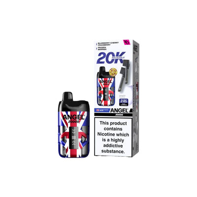 Vapes Bars Vaping Products 20mg Angel 20K by Vapes Bars Holiday Edition Prefilled Pod Vape Kit