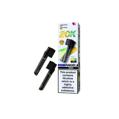 Vapes Bars Vaping Products 20mg Angel 20K Pods By Vapes Bars Holiday Edition Prefilled Pods