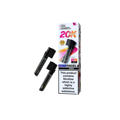 Vapes Bars Vaping Products 20mg Angel 20K Pods By Vapes Bars Holiday Edition Prefilled Pods