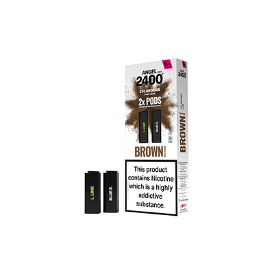 Vapes Bars Vaping Products 20mg Vapes Bars Angel 2400 Prefilled Pods 2ml 1200 Puffs - 2 Pcs