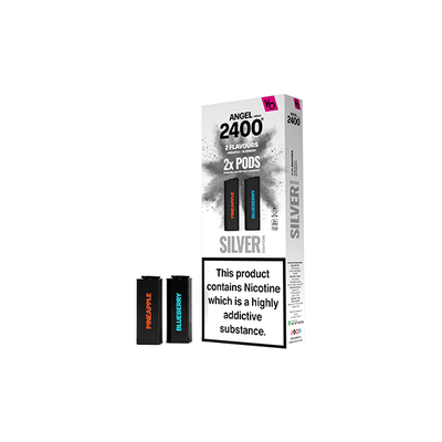 Vapes Bars Vaping Products 20mg Vapes Bars Angel 2400 Prefilled Pods 2ml 1200 Puffs - 2 Pcs