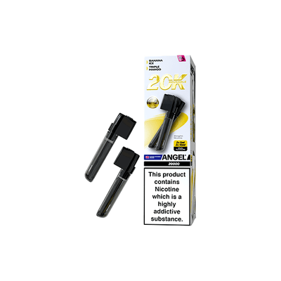 Vapes Bars Vaping Products Yellow Edition 20mg Angel 20k Pods By Vapes Bars Prefilled Pods 20000 Puffs