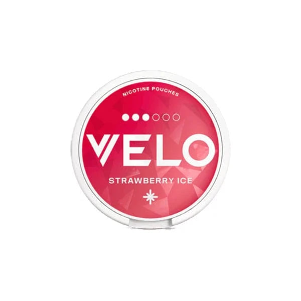 Velo Smoking Products Velo Slim Strong Strength 10mg Nicotine Pouches 20
