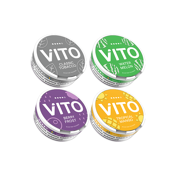 VITO Smoking Products 14mg VITO Nicotine Pouches - 20 Pouches