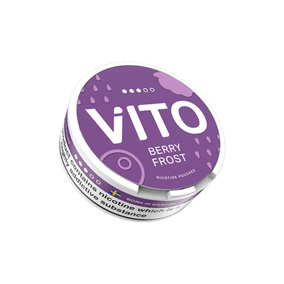 VITO Smoking Products Berry Frost 10mg VITO Nicotine Pouches - 20 Pouches