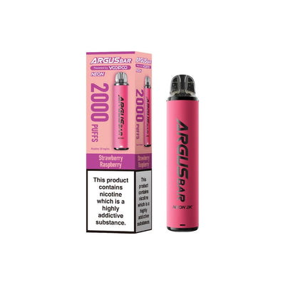 Voopoo Vaping Products 20mg Voopoo Argus Bar Neon 2K Prefilled Pod Vape Kit