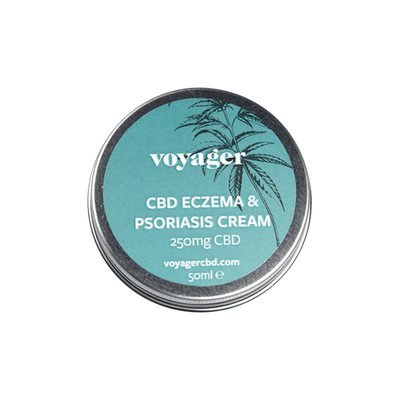 Voyager CBD Products Voyager 250mg CBD Eczema & Psoriasis Cream - 50ml