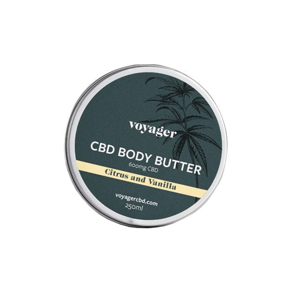 Voyager CBD Products Voyager 600mg CBD Body Butter - 250ml