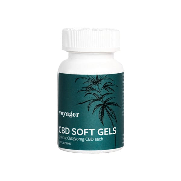 Voyager CBD Products Voyager 900mg CBD Soft Gels - 30 Caps