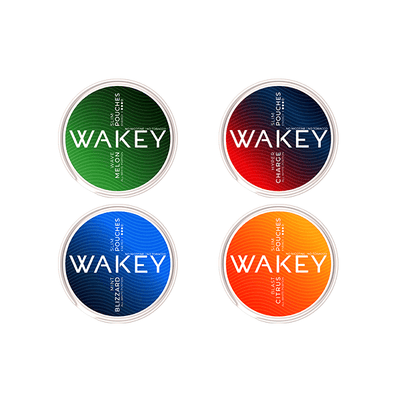 Wakey Smoking Products 50mg Wakey Medium Energy Pouches - 20 Pouches