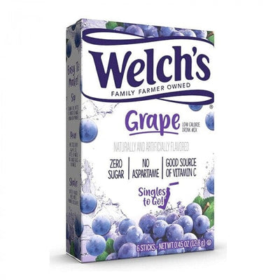 Welch's Singles to Go, Grape - 6 sticks