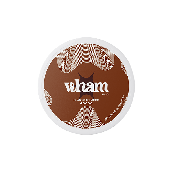 Wham Smoking Products 11mg Wham Regular Nicotine Pouch - 20 Pouches