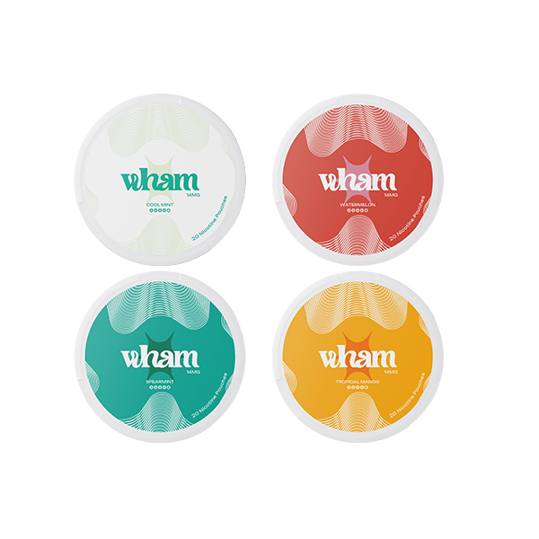 Wham Smoking Products 14mg Wham Regular Nicotine Pouch - 20 Pouches
