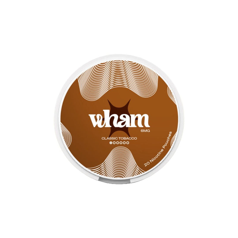 Wham Smoking Products 6mg Wham Regular Nicotine Pouch - 20 Pouches