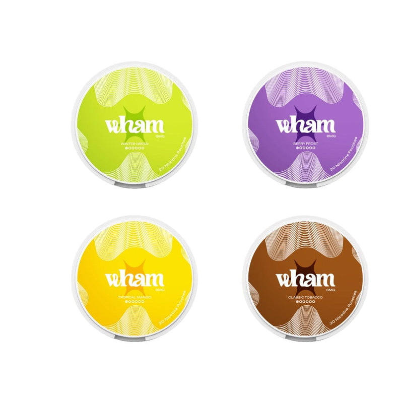 Wham Smoking Products 6mg Wham Regular Nicotine Pouch - 20 Pouches
