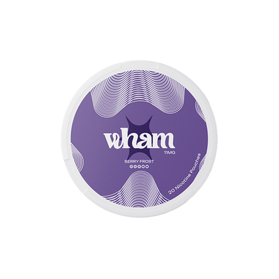 Wham Smoking Products Berry Frost 11mg Wham Regular Nicotine Pouch - 20 Pouches