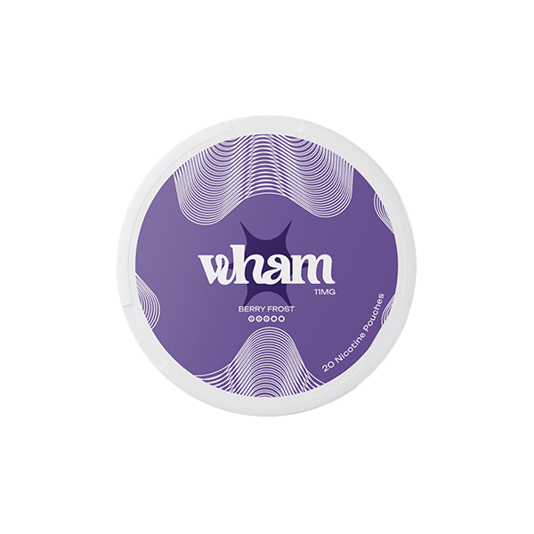 Wham Smoking Products Berry Frost 11mg Wham Regular Nicotine Pouch - 20 Pouches
