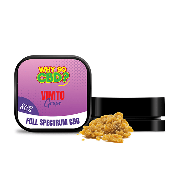 Why So CBD CBD Products Why So CBD? 80% Full Spectrum CBD Crumble 5g