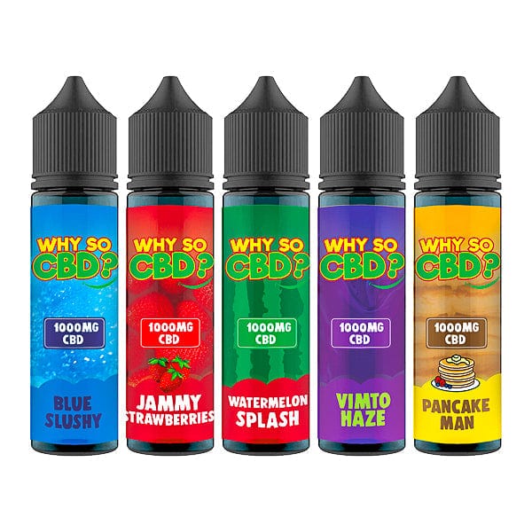 Why So CBD Vaping Products Why So CBD? 1000mg Full Spectrum CBD E-liquid 60ml