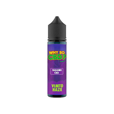 Why So CBD Vaping Products Why So CBD? 1000mg Full Spectrum CBD E-liquid 60ml