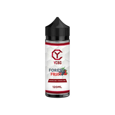 YCBG CBD Products Forest Fruit yCBG 1000mg CBD + 1000mg CBG E-liquid 120ml (BUY 1 GET 1 FREE)