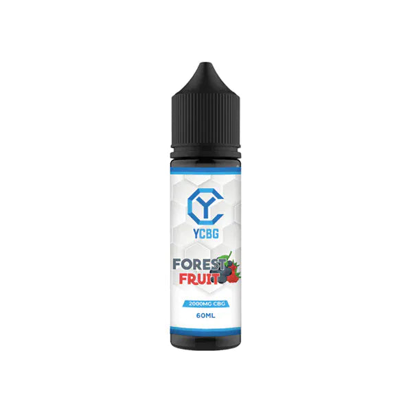 YCBG CBD Products Forest Fruit yCBG 2000mg CBG E-liquid 60ml (BUY 1 GET 1 FREE)