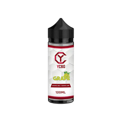 YCBG CBD Products Grape yCBG 1000mg CBD + 1000mg CBG E-liquid 120ml (BUY 1 GET 1 FREE)