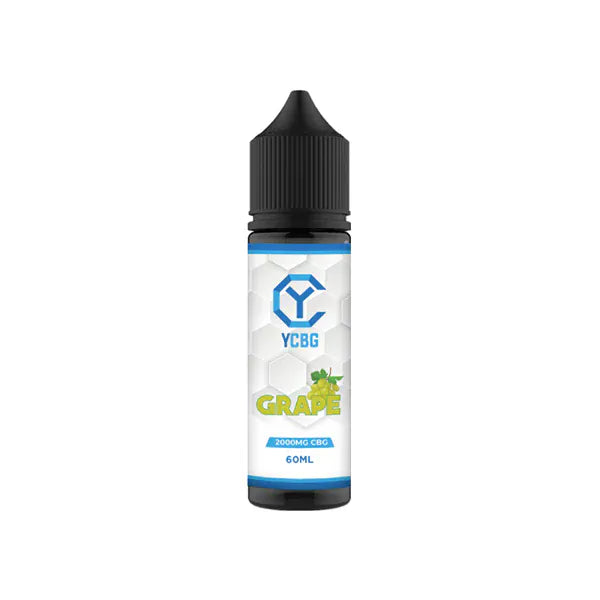 YCBG CBD Products Grape yCBG 2000mg CBG E-liquid 60ml (BUY 1 GET 1 FREE)