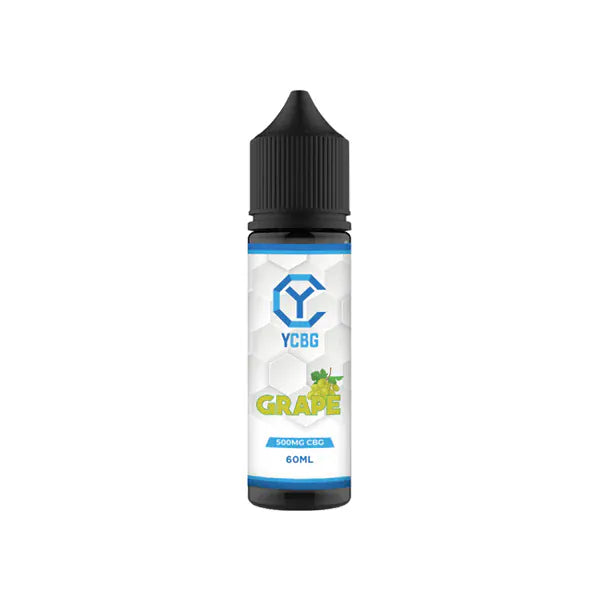 YCBG CBD Products Grape yCBG 500mg CBG E-liquid 60ml (BUY 1 GET 1 FREE)