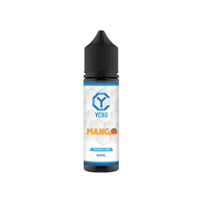 YCBG CBD Products Mango yCBG 1000mg CBG E-liquid 60ml (BUY 1 GET 1 FREE)