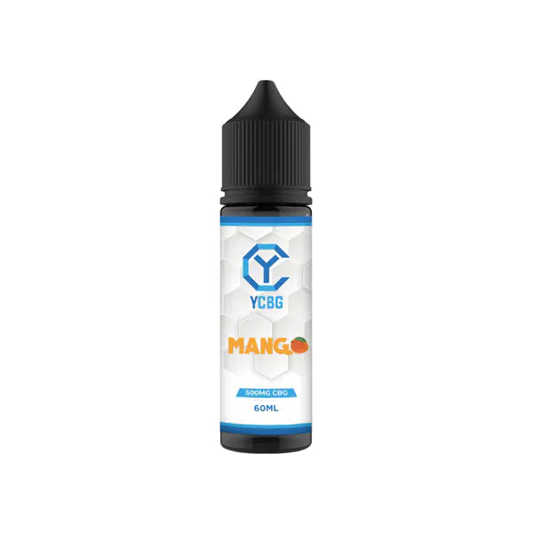 YCBG CBD Products Mango yCBG 500mg CBG E-liquid 60ml (BUY 1 GET 1 FREE)