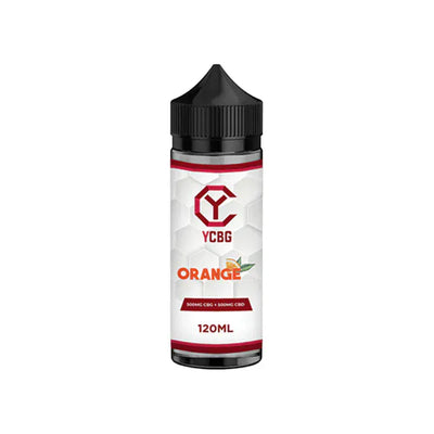YCBG CBD Products Orange yCBG 500mg CBD + 500mg CBG E-liquid 120ml (BUY 1 GET 1 FREE)