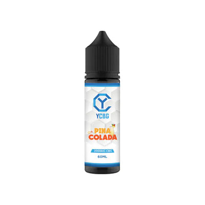YCBG CBD Products Pina Colada yCBG 2000mg CBG E-liquid 60ml (BUY 1 GET 1 FREE)