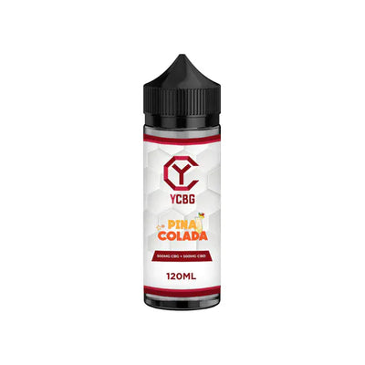 YCBG CBD Products Pina Colada yCBG 500mg CBD + 500mg CBG E-liquid 120ml (BUY 1 GET 1 FREE)