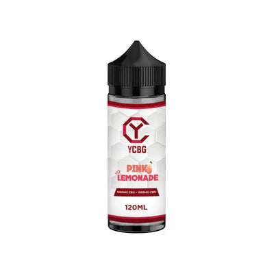 YCBG CBD Products Pink Lemonade yCBG 1000mg CBD + 1000mg CBG E-liquid 120ml (BUY 1 GET 1 FREE)