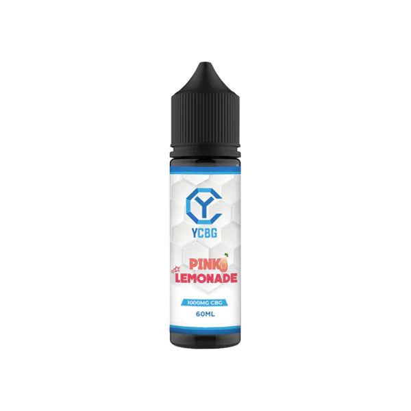 YCBG CBD Products Pink Lemonade yCBG 1000mg CBG E-liquid 60ml (BUY 1 GET 1 FREE)