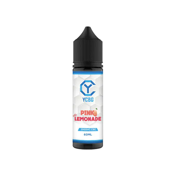 YCBG CBD Products Pink Lemonade yCBG 2000mg CBG E-liquid 60ml (BUY 1 GET 1 FREE)