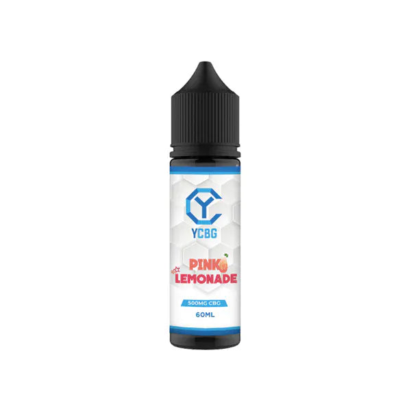 YCBG CBD Products Pink Lemonade yCBG 500mg CBG E-liquid 60ml (BUY 1 GET 1 FREE)