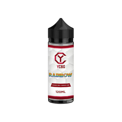 YCBG CBD Products Rainbow yCBG 1000mg CBD + 1000mg CBG E-liquid 120ml (BUY 1 GET 1 FREE)