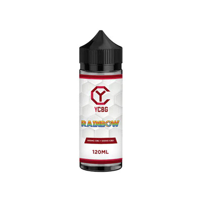 YCBG CBD Products Rainbow yCBG 500mg CBD + 500mg CBG E-liquid 120ml (BUY 1 GET 1 FREE)