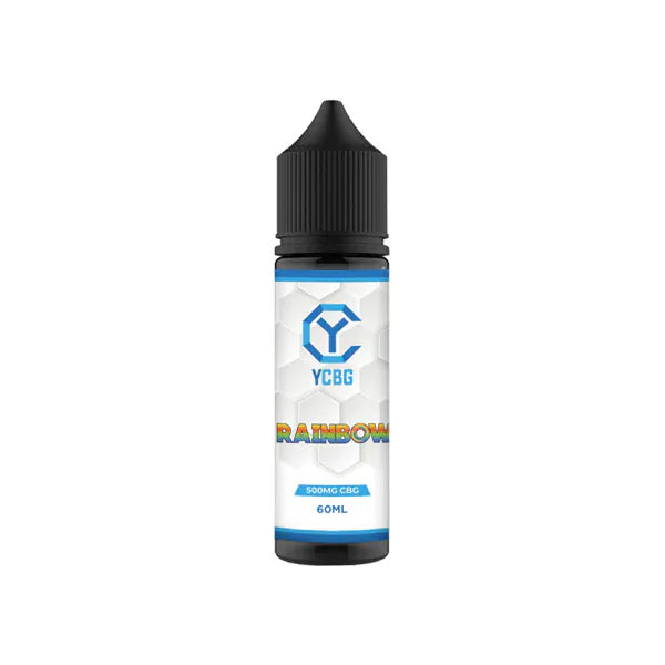 YCBG CBD Products Rainbow yCBG 500mg CBG E-liquid 60ml (BUY 1 GET 1 FREE)