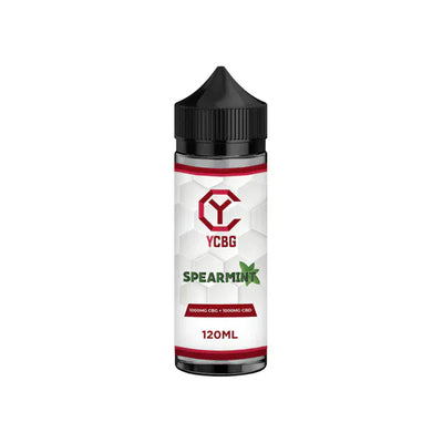 YCBG CBD Products Spearmint yCBG 1000mg CBD + 1000mg CBG E-liquid 120ml (BUY 1 GET 1 FREE)