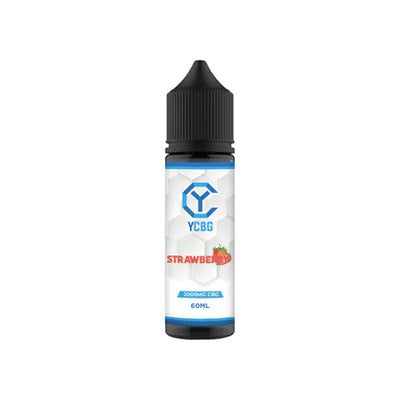 YCBG CBD Products Strawberry yCBG 2000mg CBG E-liquid 60ml (BUY 1 GET 1 FREE)