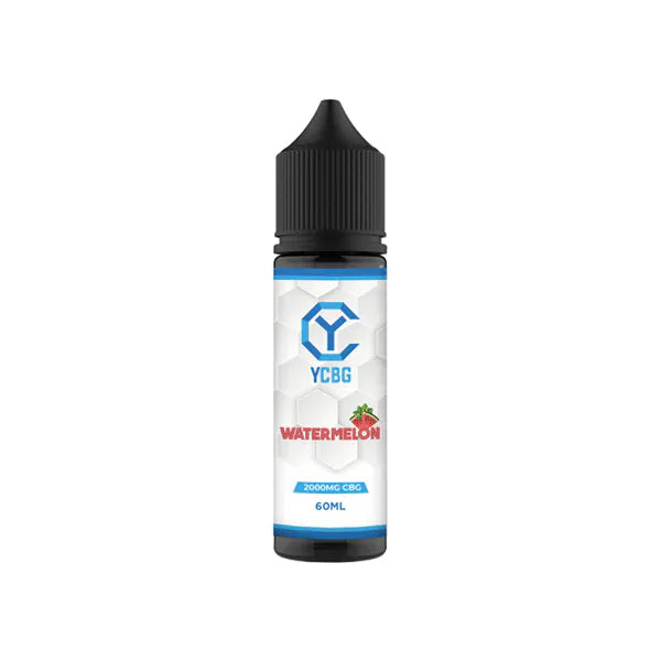 YCBG CBD Products Watermelon yCBG 2000mg CBG E-liquid 60ml (BUY 1 GET 1 FREE)